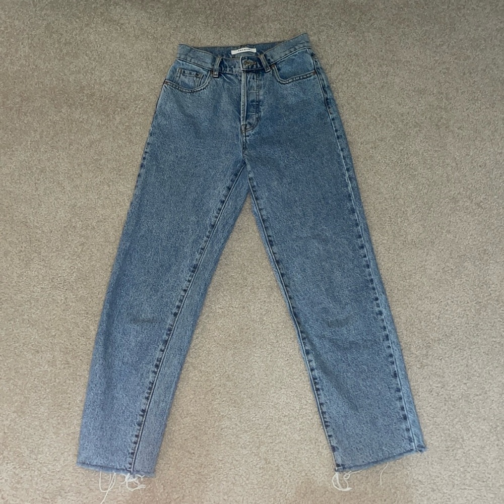 Pacsun high rise straight jeans